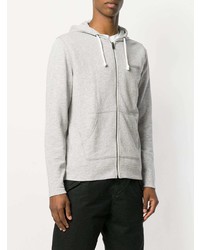 Sweat à capuche gris Napapijri