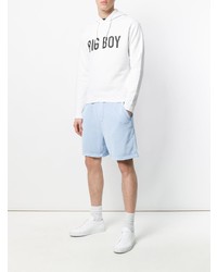 Sweat à capuche imprimé blanc DSQUARED2