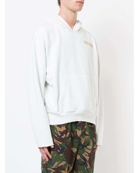 Sweat à capuche imprimé blanc Off-White