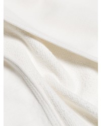 Sweat à capuche imprimé blanc MM6 MAISON MARGIELA