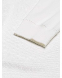 Sweat à capuche imprimé blanc Valentino