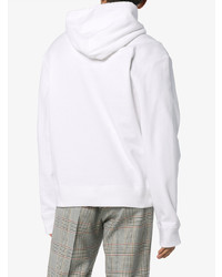 Sweat à capuche imprimé blanc Calvin Klein 205W39nyc