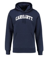 Sweat à capuche imprimé bleu marine Carhartt WIP