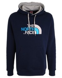 Sweat à capuche imprimé bleu marine The North Face