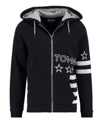 Sweat à capuche imprimé bleu marine Tommy Hilfiger