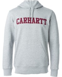 Sweat à capuche imprimé gris Carhartt