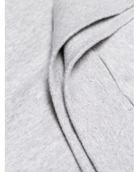 Sweat à capuche imprimé gris Givenchy