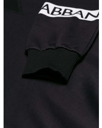 Sweat à capuche imprimé noir et blanc Dolce & Gabbana