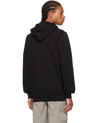 Sweat à capuche imprimé noir Ps By Paul Smith