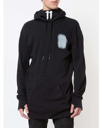 Sweat à capuche imprimé noir 11 By Boris Bidjan Saberi