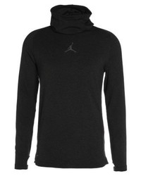 Sweat à capuche imprimé noir Jordan