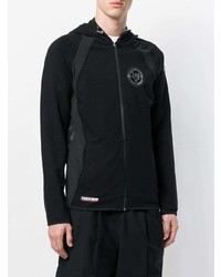 Sweat à capuche imprimé noir Plein Sport