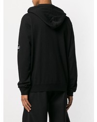 Sweat à capuche imprimé noir McQ Alexander McQueen