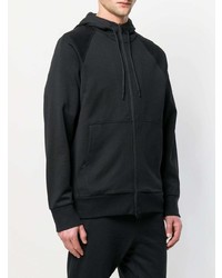 Sweat à capuche imprimé noir Y-3