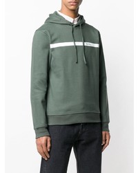 Sweat à capuche imprimé olive A.P.C.