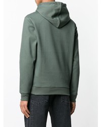 Sweat à capuche imprimé olive A.P.C.