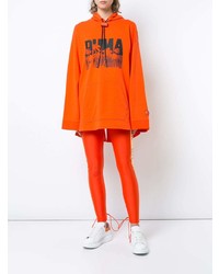 Sweat à capuche imprimé orange Fenty X Puma