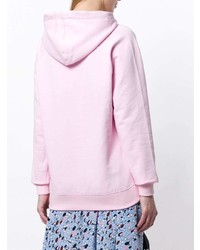 Sweat à capuche imprimé rose Kenzo