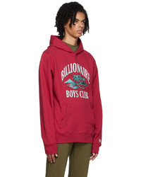 Sweat à capuche imprimé rouge Billionaire Boys Club