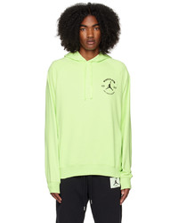 Sweat à capuche imprimé vert menthe NIKE JORDAN