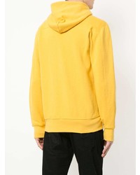 Sweat à capuche jaune John Elliott