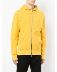 Sweat à capuche jaune John Elliott