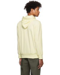 Sweat à capuche jaune Comme Des Garcons Play