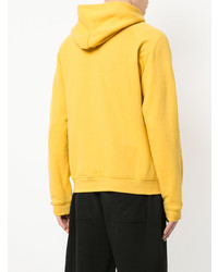 Sweat à capuche jaune John Elliott