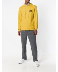 Sweat à capuche jaune A.P.C.