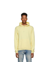 Sweat à capuche jaune John Elliott