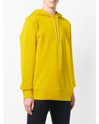 Sweat à capuche jaune Y-3