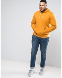 Sweat à capuche jaune Asos