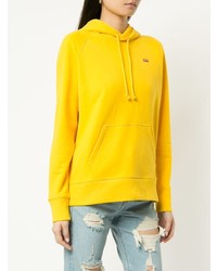 Sweat à capuche jaune Levi's