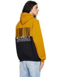 Sweat à capuche jaune VTMNTS