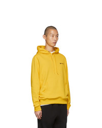 Sweat à capuche jaune Burberry