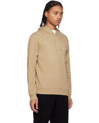 Sweat à capuche marron clair A.P.C.