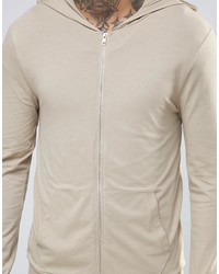 Sweat à capuche marron clair Asos