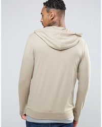 Sweat à capuche marron clair Asos