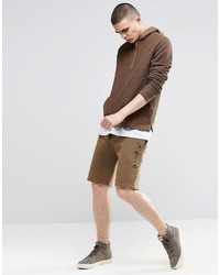 Sweat à capuche marron Asos