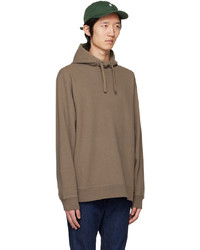 Sweat à capuche marron Norse Projects