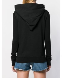 Sweat à capuche noir Rick Owens DRKSHDW