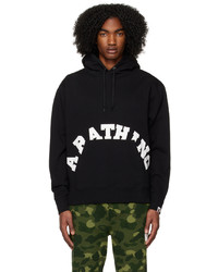 Sweat à capuche noir BAPE