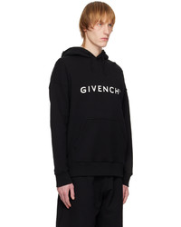 Sweat à capuche noir Givenchy