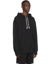 Sweat à capuche noir Acne Studios