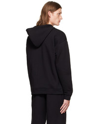 Sweat à capuche noir Zegna