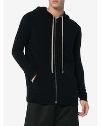 Sweat à capuche noir Rick Owens