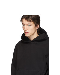 Sweat à capuche noir Acne Studios