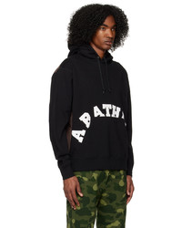 Sweat à capuche noir BAPE