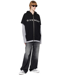 Sweat à capuche noir Givenchy