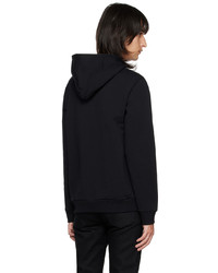 Sweat à capuche noir A.P.C.